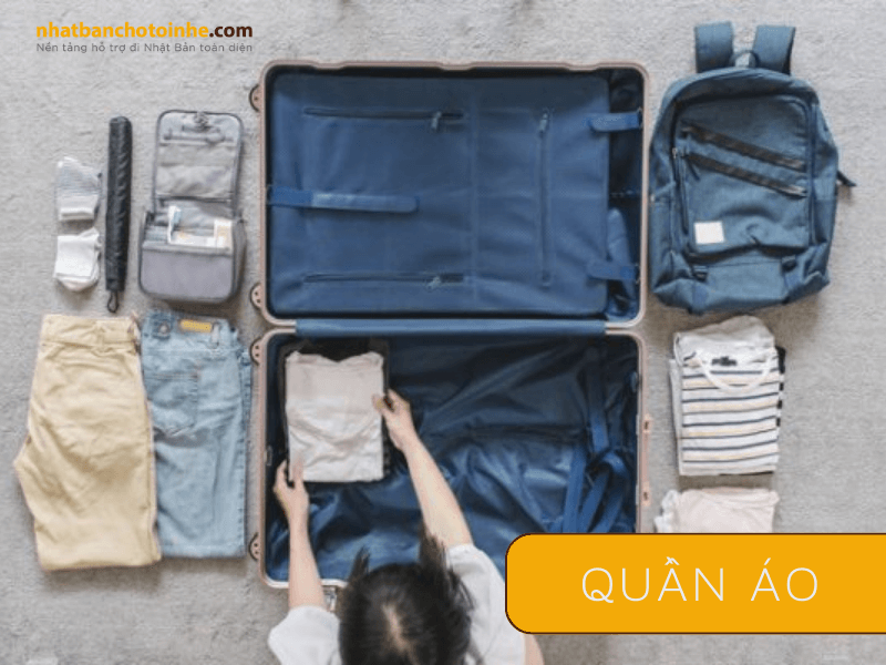 Mang quần áo vừa đủ