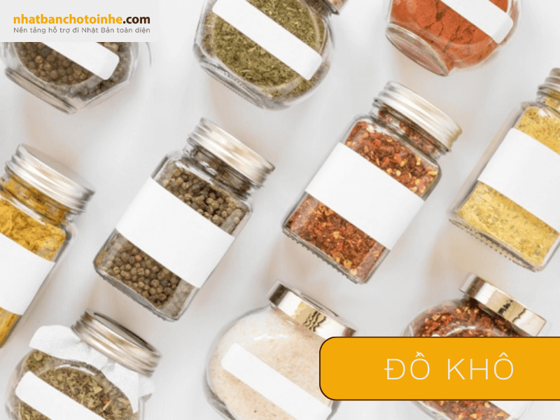 Mang các loại gia vị đi