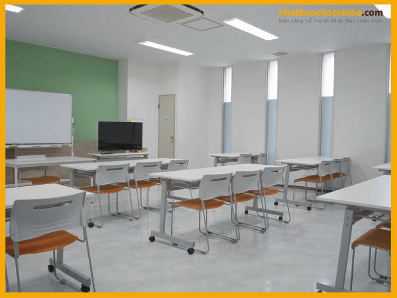 Hình ảnh một lớp học tại học viện