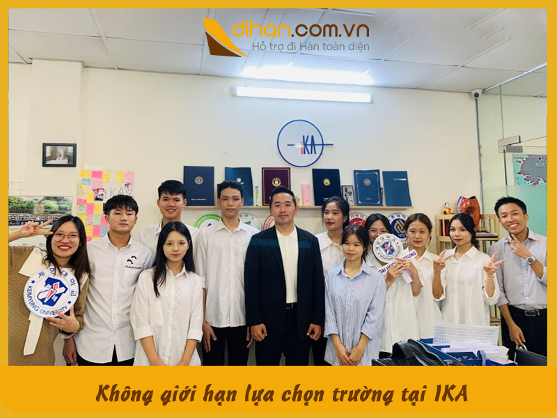 Khong gioi han lua chon truong tai ika