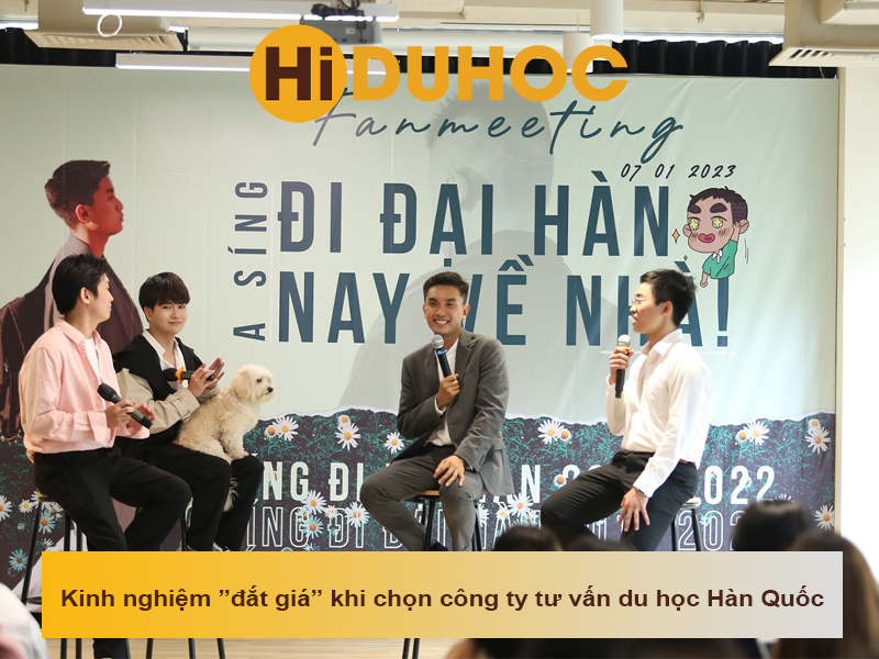 Top 7 kinh nghiệm ”đắt giá” khi chọn công ty tư vấn du học hàn quốc uy tín