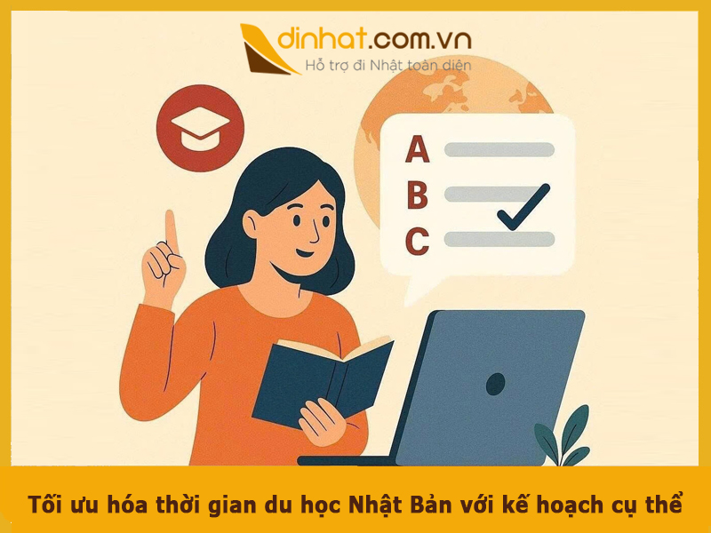 Toi uu hoa thoi gian du hoc nhat ban voi ke hoach cu the